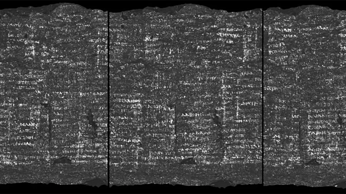 AI กำลังถอดรหัส Herculaneum โบราณที่ลึกลับและโบราณที่ Oxford