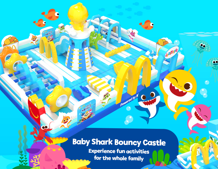 เตรียมวันไว้สำหรับปราสาท Bouncy ธีม Baby Shark มื้อใหญ่ แฮปปี้มีล และหนังสือที่ McDonald's!