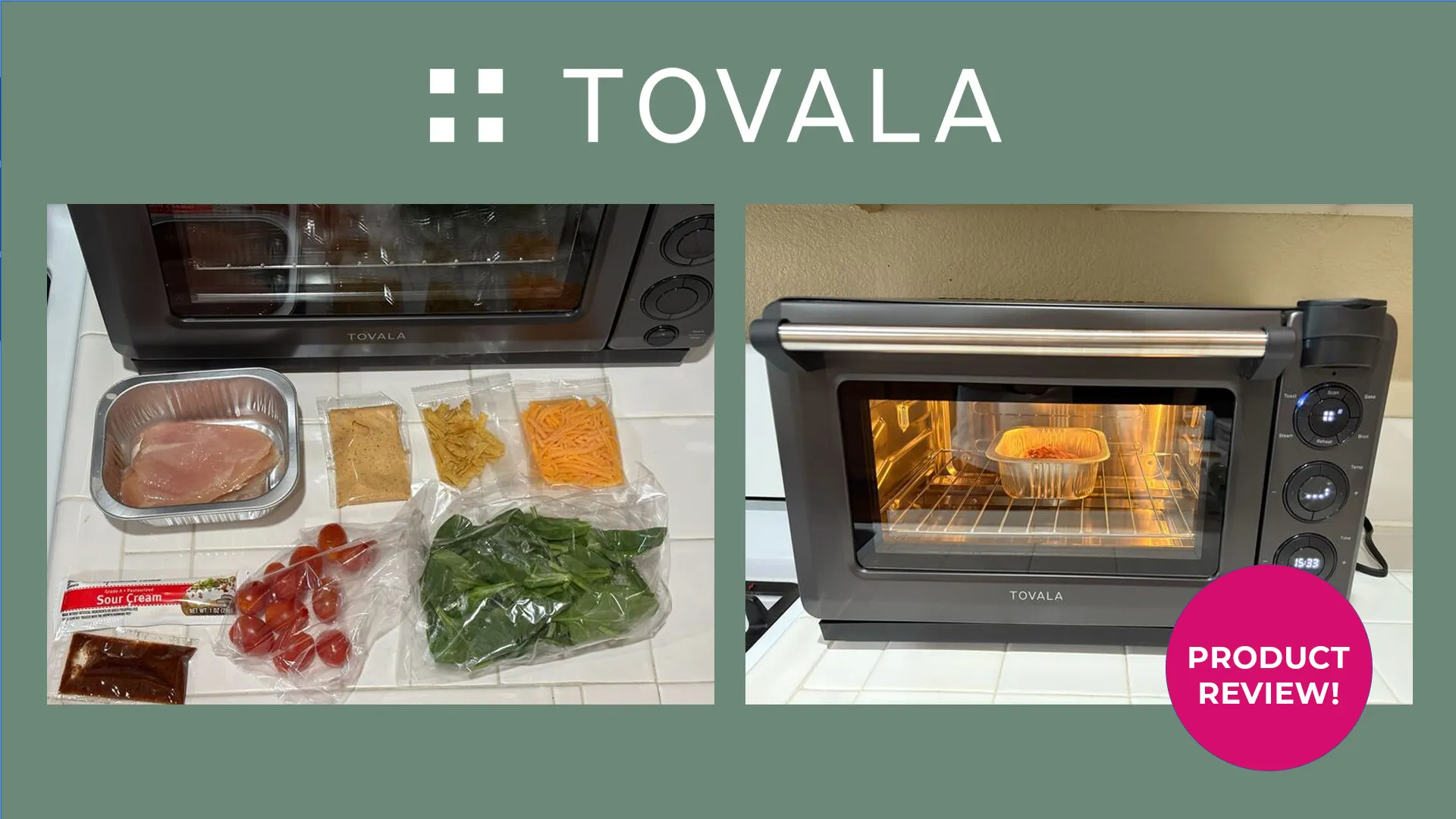 與Tovala的動手：智能烤箱會遇到方便的餐點交貨