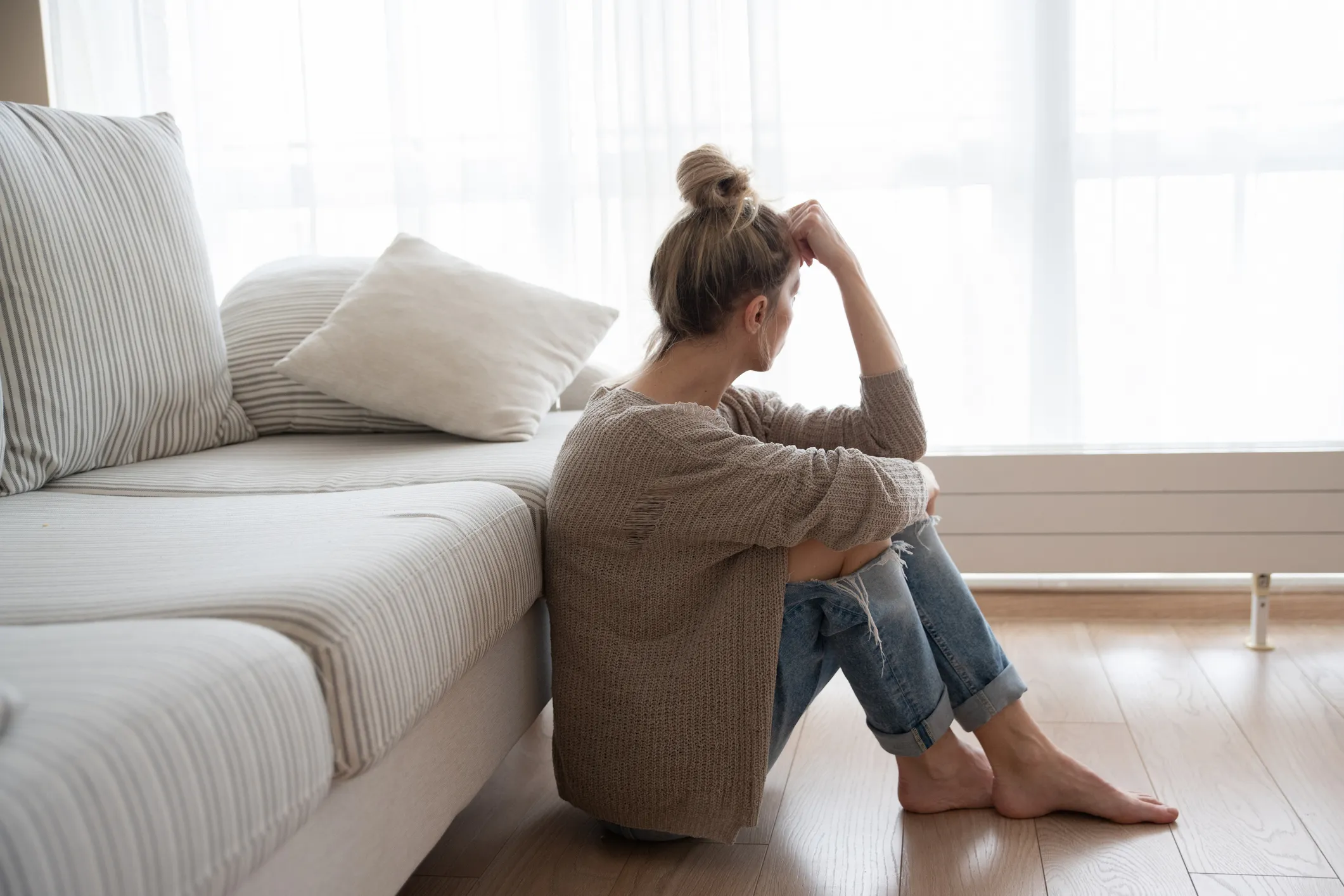 40歲以上的婦女正在分享自己的掙扎，因為他們感到失去了生活，這是非常相關的